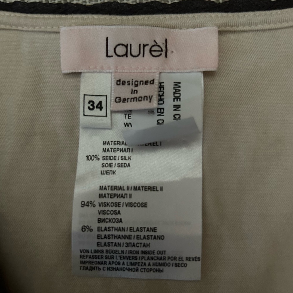 Laurel Silk Blouse German designer